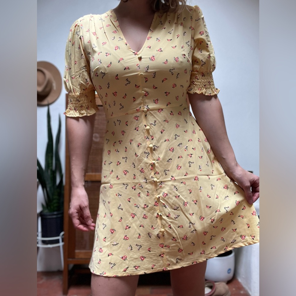 Yellow sundress